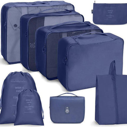 8 Set Packing Cubes for Suitcases, Accessories Bags Packing Cubes for Travel Luggage Organizer