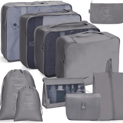 8 Set Packing Cubes for Suitcases, Accessories Bags Packing Cubes for Travel Luggage Organizer