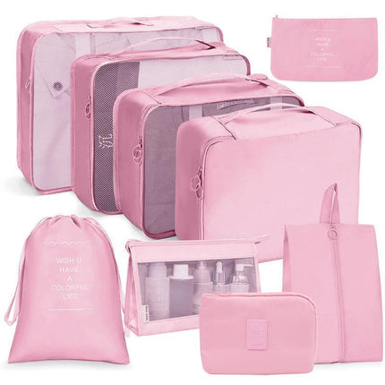 8 Set Packing Cubes for Suitcases, Accessories Bags Packing Cubes for Travel Luggage Organizer