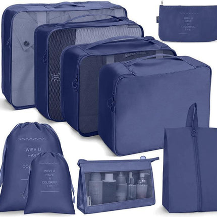 8 Set Packing Cubes for Suitcases, Accessories Bags Packing Cubes for Travel Luggage Organizer