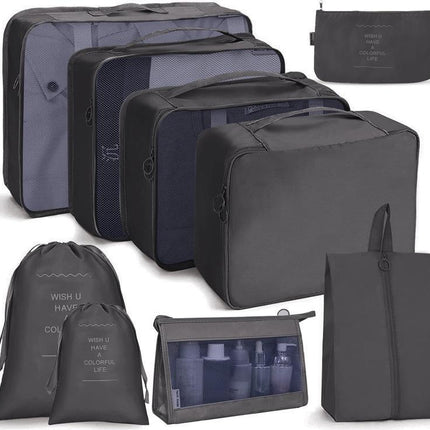 8 Set Packing Cubes for Suitcases, Accessories Bags Packing Cubes for Travel Luggage Organizer