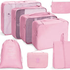 Hook Eight Piece Set Pink