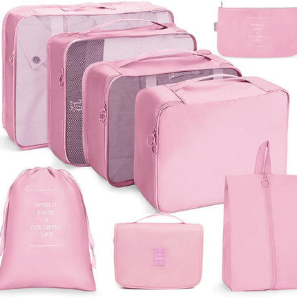 8 Set Packing Cubes for Suitcases, Accessories Bags Packing Cubes for Travel Luggage Organizer