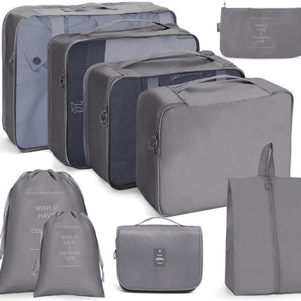 8 Set Packing Cubes for Suitcases, Accessories Bags Packing Cubes for Travel Luggage Organizer