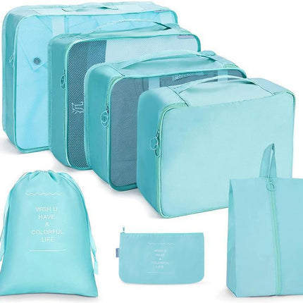 8 Set Packing Cubes for Suitcases, Accessories Bags Packing Cubes for Travel Luggage Organizer