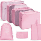 Seven Piece Set Pink