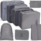 Digital bag 8-piece set, gray