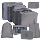 Twill Digital Nine Piece Set Grey