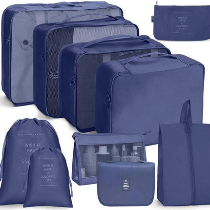 8 Set Packing Cubes for Suitcases, Accessories Bags Packing Cubes for Travel Luggage Organizer