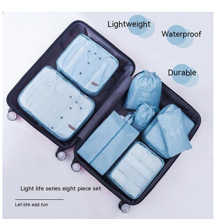 8 Set Packing Cubes for Suitcases, Accessories Bags Packing Cubes for Travel Luggage Organizer