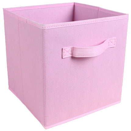 Cubic Collapsible Closet Storage Organizer -Nonwoven Storage Bin for Clothes and More