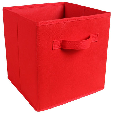 Cubic Collapsible Closet Storage Organizer -Nonwoven Storage Bin for Clothes and More