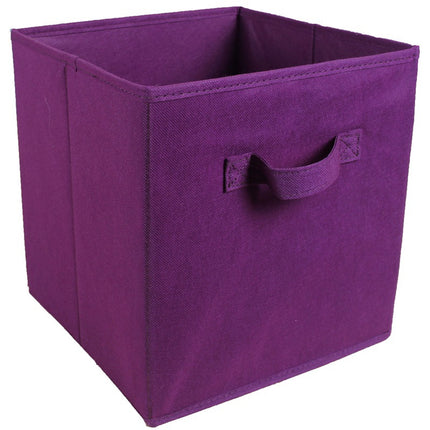 Cubic Collapsible Closet Storage Organizer -Nonwoven Storage Bin for Clothes and More