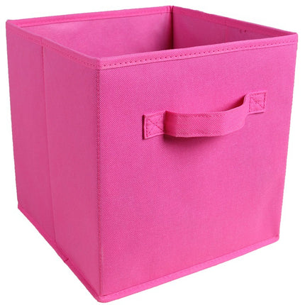 Cubic Collapsible Closet Storage Organizer -Nonwoven Storage Bin for Clothes and More