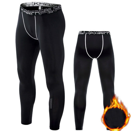 Oversized men's compression pants, men's workout pants and compression leggings