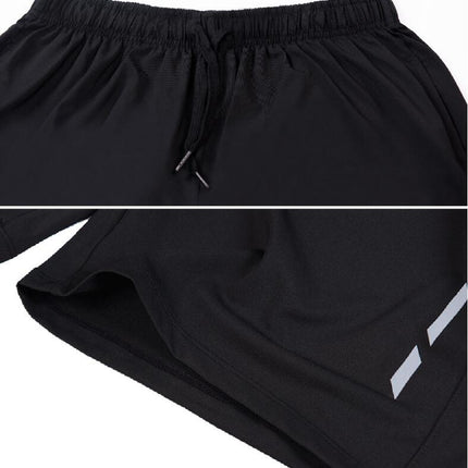 Men's Sports Compression Suit 3 Piece Long Pants Long Sleeve Shirt Shorts Winter Warm Gear