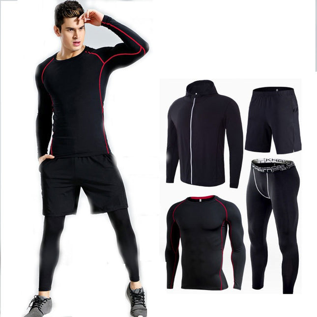 Men's Thermal Underwear Sets Winter Gear Men's Base Layers Long Pants Quick Dry Tights 1