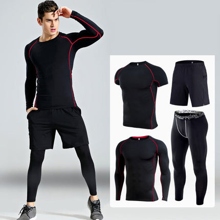 Men's Thermal Underwear Sets Winter Gear Men's Base Layers Long Pants Quick Dry Tights