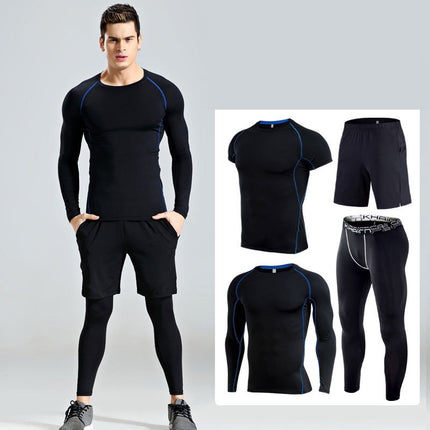 Men's Thermal Underwear Sets Winter Gear Men's Base Layers Long Pants Quick Dry Tights