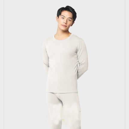 Men's Ultra Soft Thermal Underwear Set Stretchy Thin Modal Cotton Long Johns Top & Bottom Set