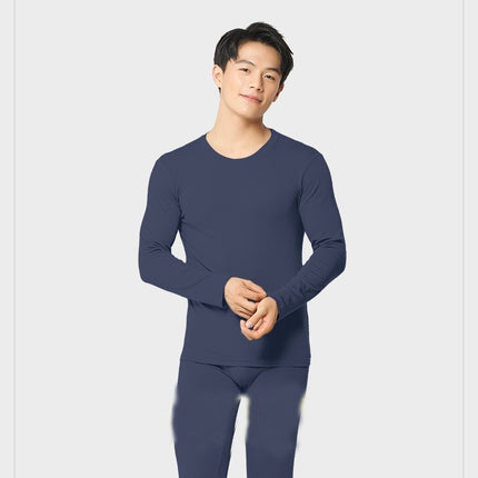 Men's Ultra Soft Thermal Underwear Set Stretchy Thin Modal Cotton Long Johns Top & Bottom Set