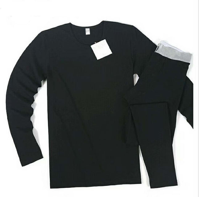 Men's Thermal Underwear Set Winter Warm Base Layers Thermal Top and Bottom Set