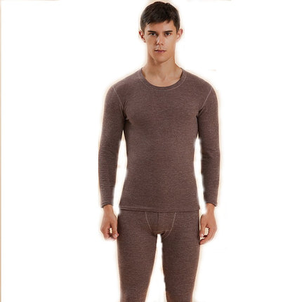 Thermal Underwear Fleece Lined Base Layer Long Johns Set Top and Bottom Winter Sports Suits