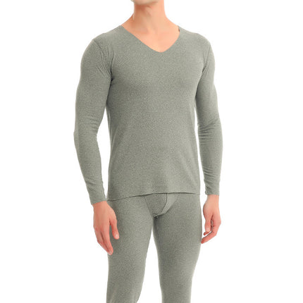 Men's Thermal Underwear Set Ultra Soft Lightweight Thin Base Layer Tops & Bottoms Leggings