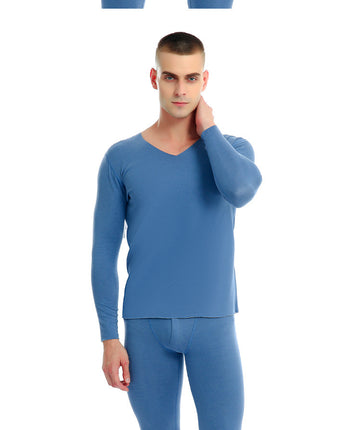 Men's Thermal Underwear Set Ultra Soft Lightweight Thin Base Layer Tops & Bottoms Leggings