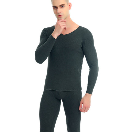 Men's Thermal Underwear Set Ultra Soft Lightweight Thin Base Layer Tops & Bottoms Leggings