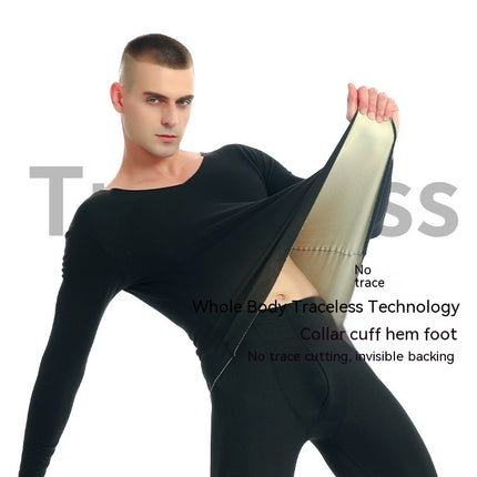 Men's Thermal Underwear Set Ultra Soft Lightweight Thin Base Layer Tops & Bottoms Leggings