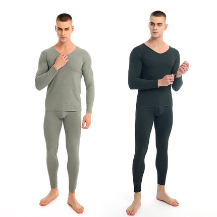 Men's Thermal Underwear Set Ultra Soft Lightweight Thin Base Layer Tops & Bottoms Leggings