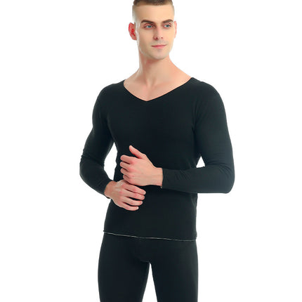 Men's Thermal Underwear Set Ultra Soft Lightweight Thin Base Layer Tops & Bottoms Leggings