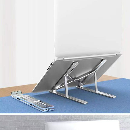 Stand for Desk Aluminium Foldable Laptop Riser Mount, Ergonomic Computer Notebook Stand