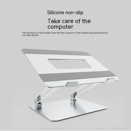 Adjustable Height Computer Stand Laptop Stand for Desk Ergonomic Aluminum Alloy Laptop Holder