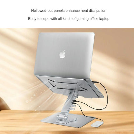 Laptop Stand for Desk, Adjustable Stand With 360¡ã Rotating Foldable & Portable Laptop Stand