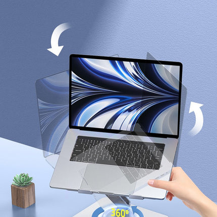 Laptop Stand for Desk, Adjustable Stand with 360¡ã Rotating Foldable & Portable Laptop