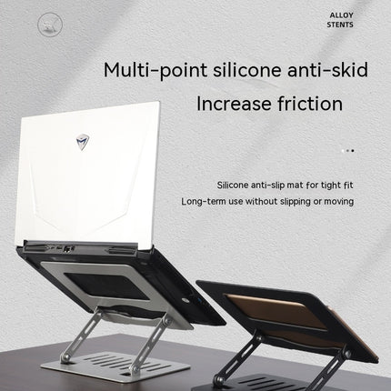 Laptop Stand Foldable Adjustable Laptop Stand Holder Ergonomic Aluminium Alloy Notebook Stand