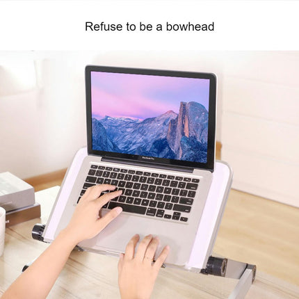 Portable Adjustable Aluminum Laptop Desk/Stand/Table Ergonomic Folding Holder