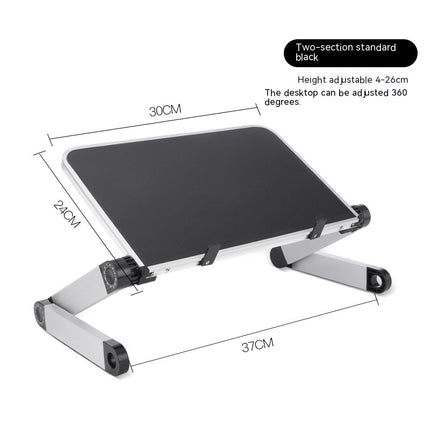 Portable Adjustable Aluminum Laptop Desk/Stand/Table Ergonomic Folding Holder