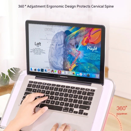 Portable Adjustable Aluminum Laptop Desk/Stand/Table Ergonomic Folding Holder