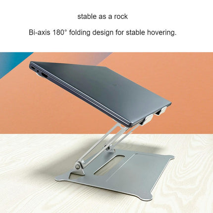 Adjustable Laptop Stand Portable Laptop Riser Aluminum for Desk Foldable Ergonomic