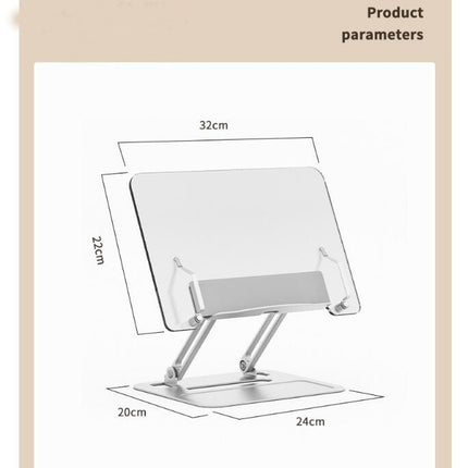 Book Stand for Reading Adjustable Book Holder Aluminum Holder Foldable Stands