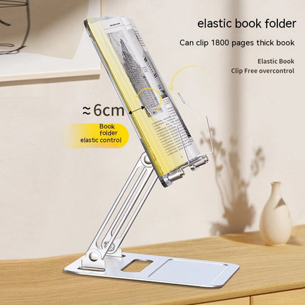 Book Stand for Reading Adjustable Book Holder Aluminum Holder Foldable Stands