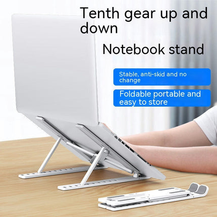 Laptop Stand for Desk Ergonomic Adjustable Computer Stand, Portable ABS Holder