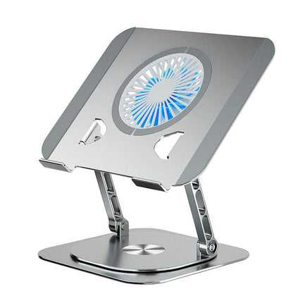 Swivel Laptop Stand for Desk with 360¡ã Rotating Base Adjustable Computer Stand