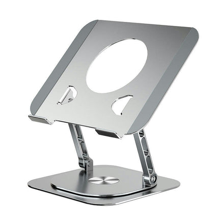 Swivel Laptop Stand for Desk with 360¡ã Rotating Base Adjustable Computer Stand