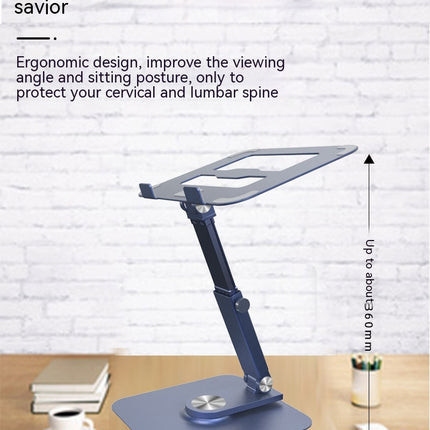 Laptop Stand with 360¡ã Rotating Base, Ergonomic Adjustable Notebook Stand Computer Stand