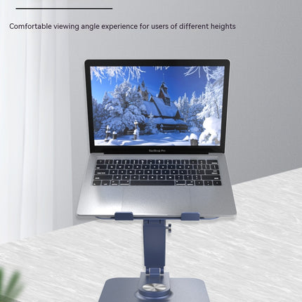 Laptop Stand with 360¡ã Rotating Base, Ergonomic Adjustable Notebook Stand Computer Stand