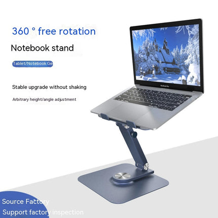 Laptop Stand with 360¡ã Rotating Base, Ergonomic Adjustable Notebook Stand Computer Stand